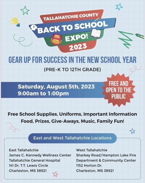 Back to school expo flyer